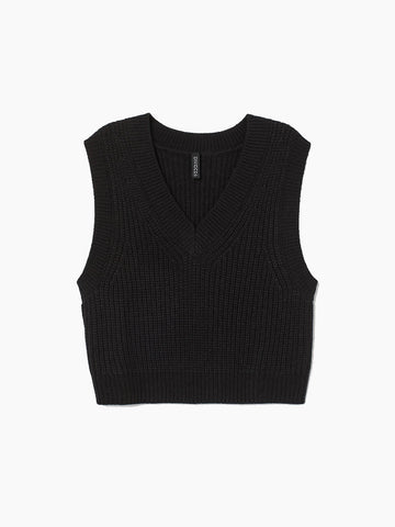 Gilet de pull court