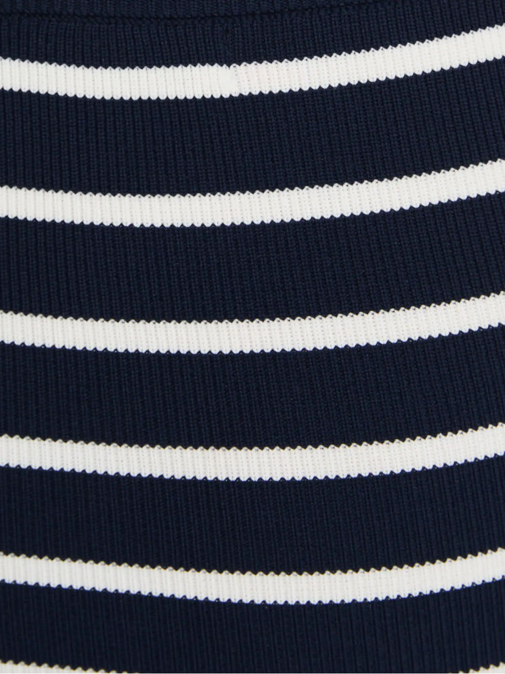 Topcello a strisce a maglia