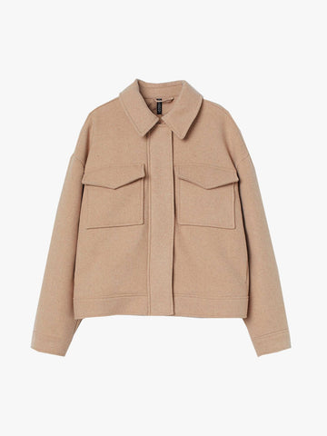Veste à mélange en laine