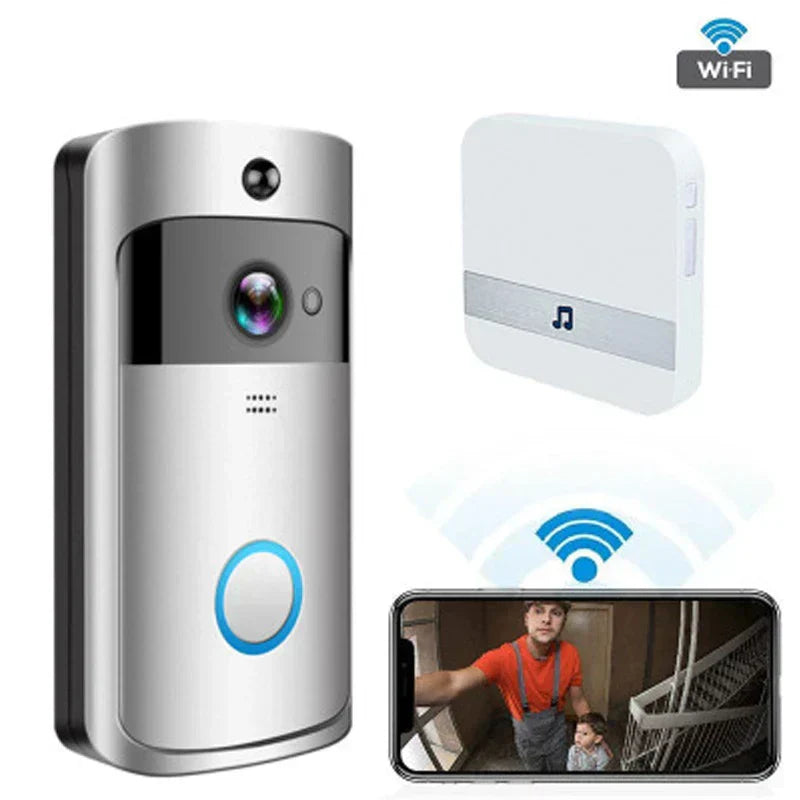 Sonnette vidéo Wi-Fi intelligente