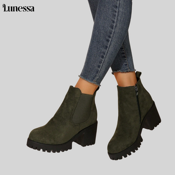 Lunessa ™ Milano Chunky Boots - Stil & Komfort Vereint