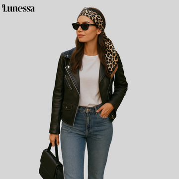 LUNESSA ™ Seiden Printschal-Vielseitige Eleganz für Jeden Anlass