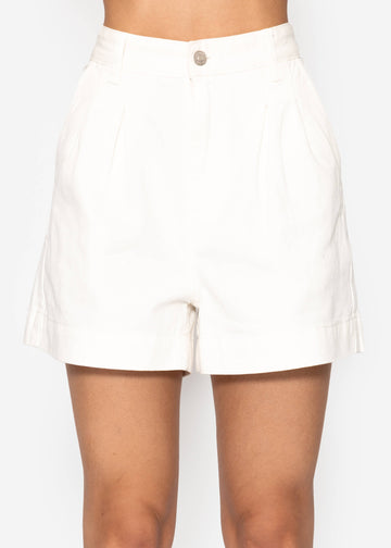 Weite jeans jeans shorts - offwhite