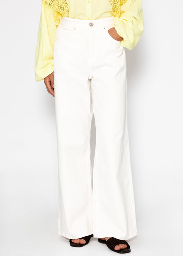 Breda ben jeans mit hohem bund - offwhite