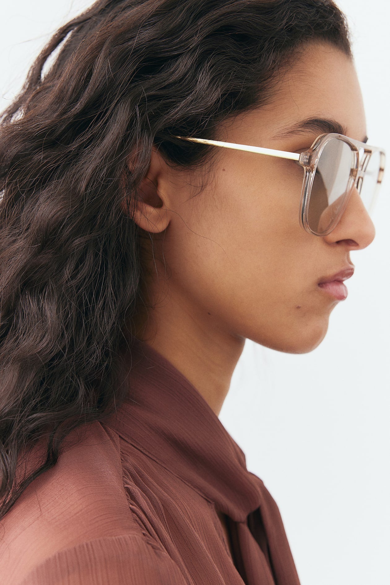 Jongenbrille Aviator Polar bige