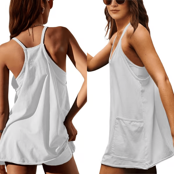 Gammerikhüs, déi dem MinikleID fürdréng (begäerft einen Jumpsuit)