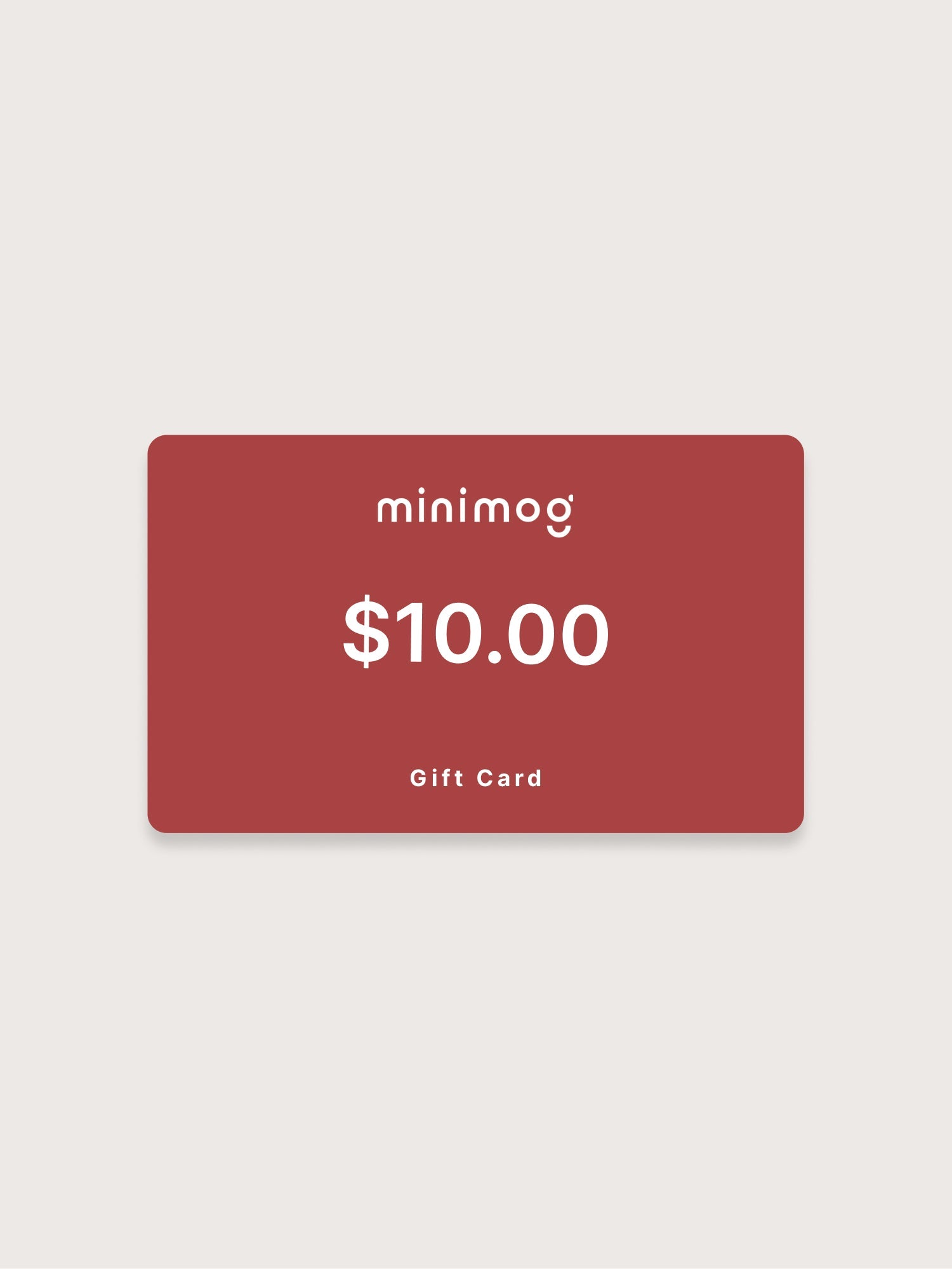 Store gift card