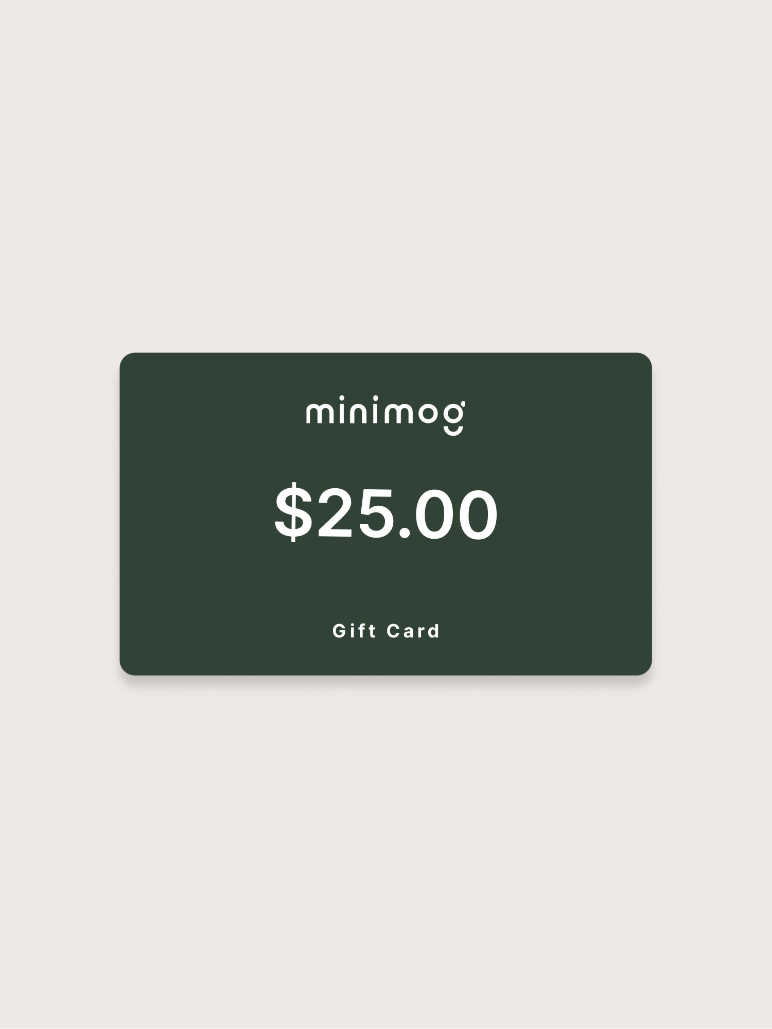 Store gift card