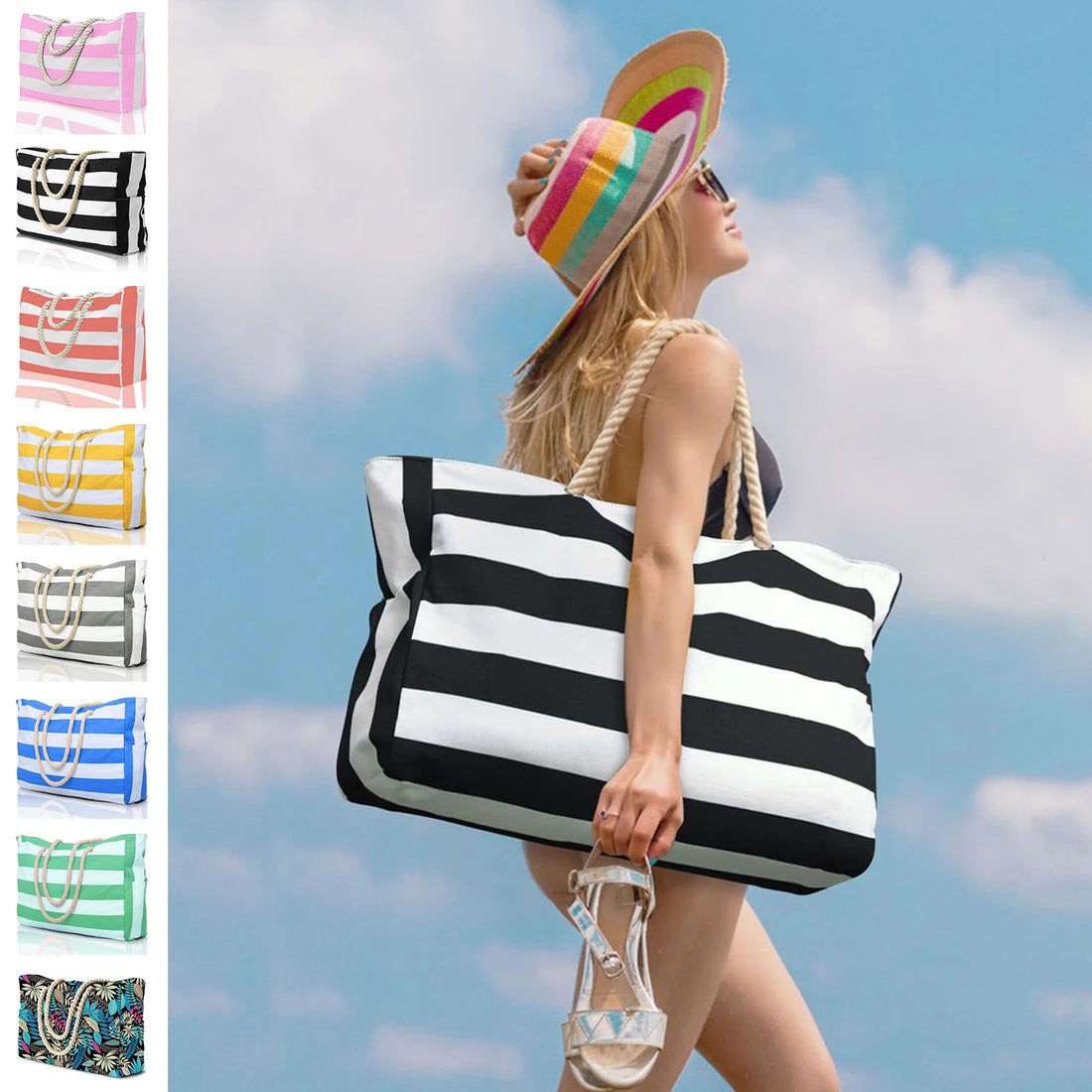 GESTREIFTE Strandtasche - Sommer Best-Seller