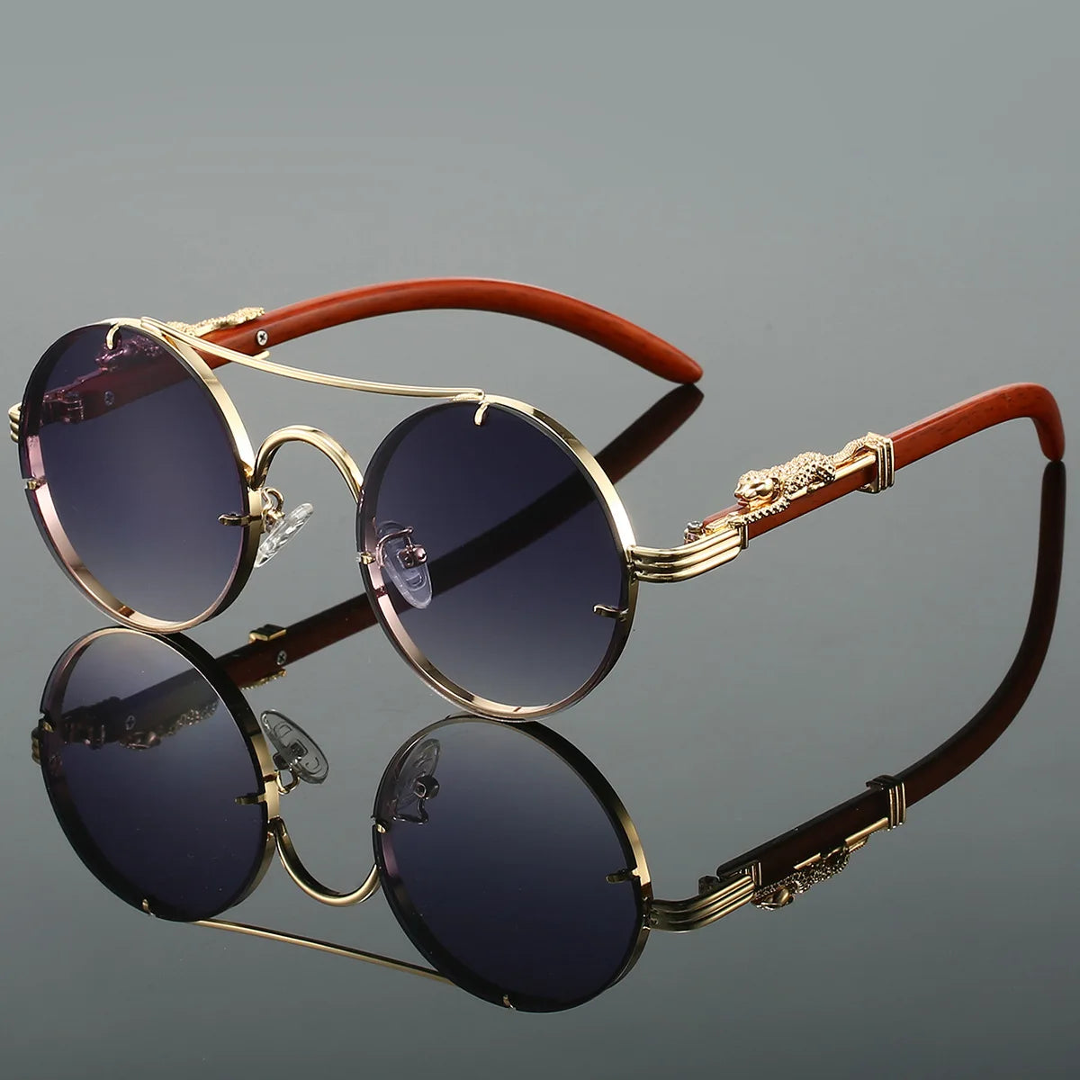 Lunessa ™ Retolux Sonnenbrille - Goldcoffee