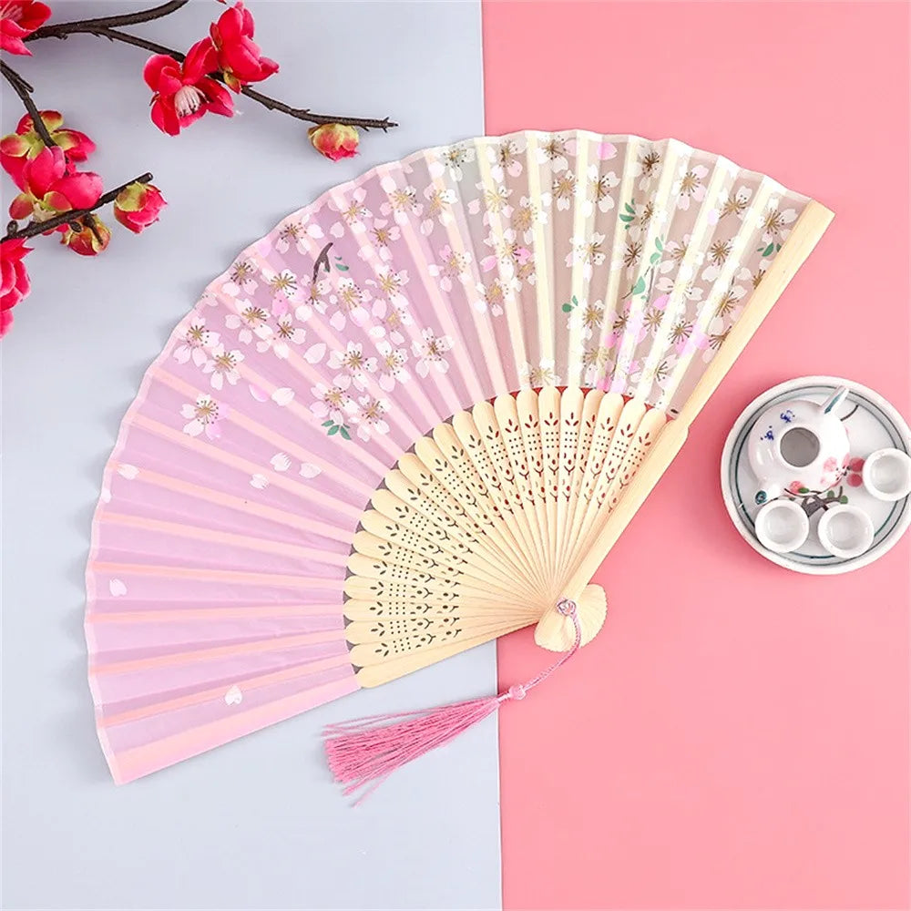 Sakura Fächer ™ - Elegante Sommerfrische IM Floralen Design