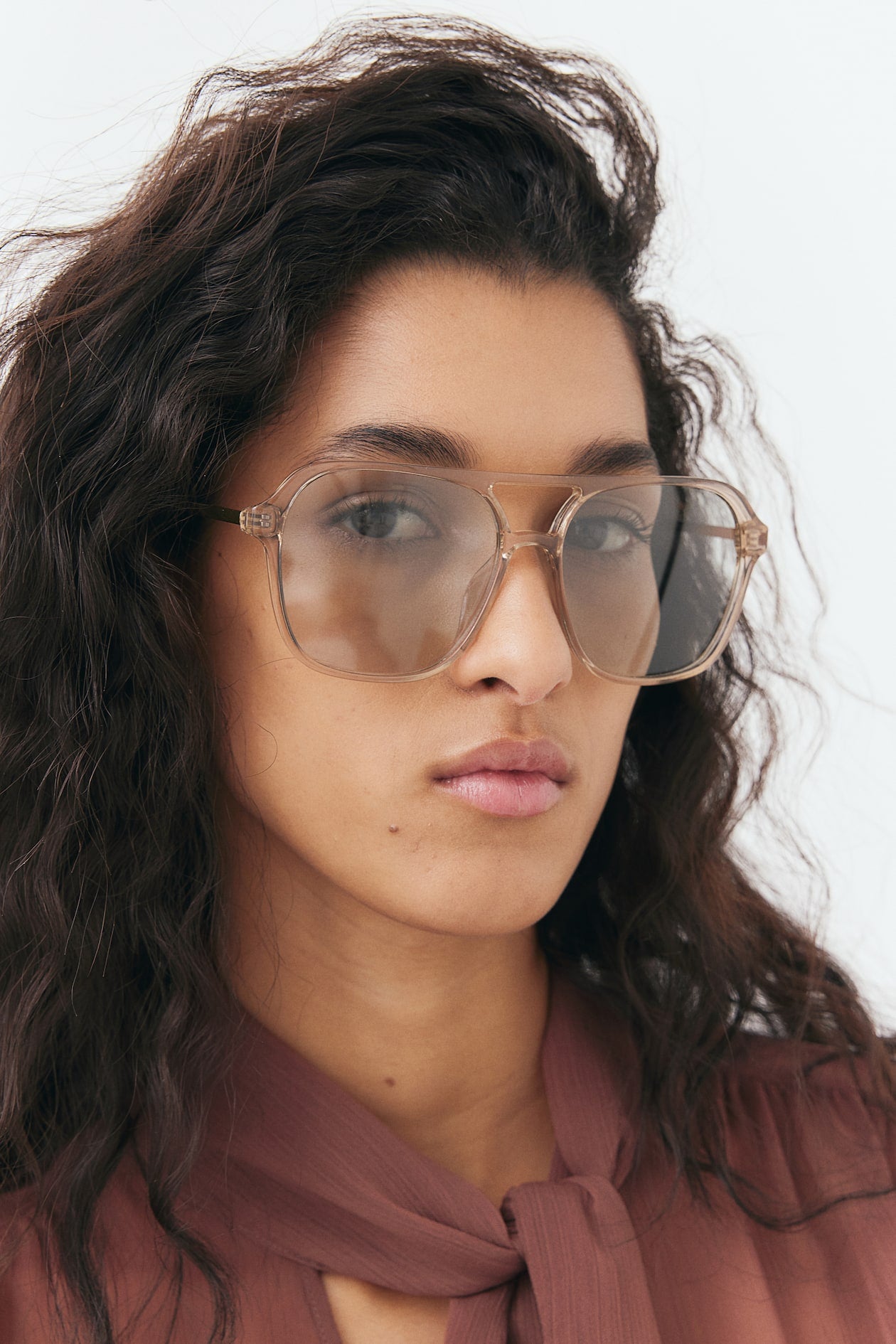 Jongenbrille Aviator Polar bige
