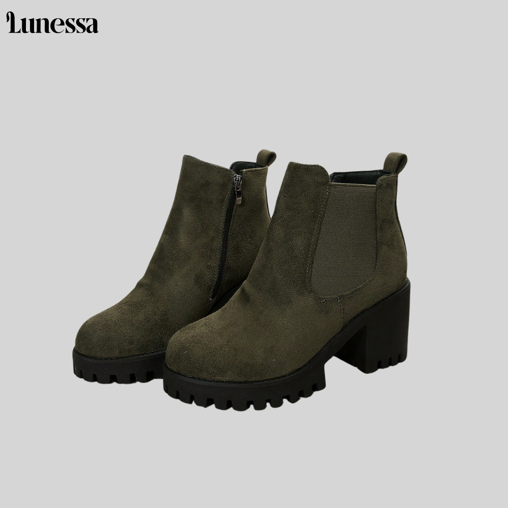 Lunessa ™ Milano Chunky Boots - Stil & Komfort Vereint