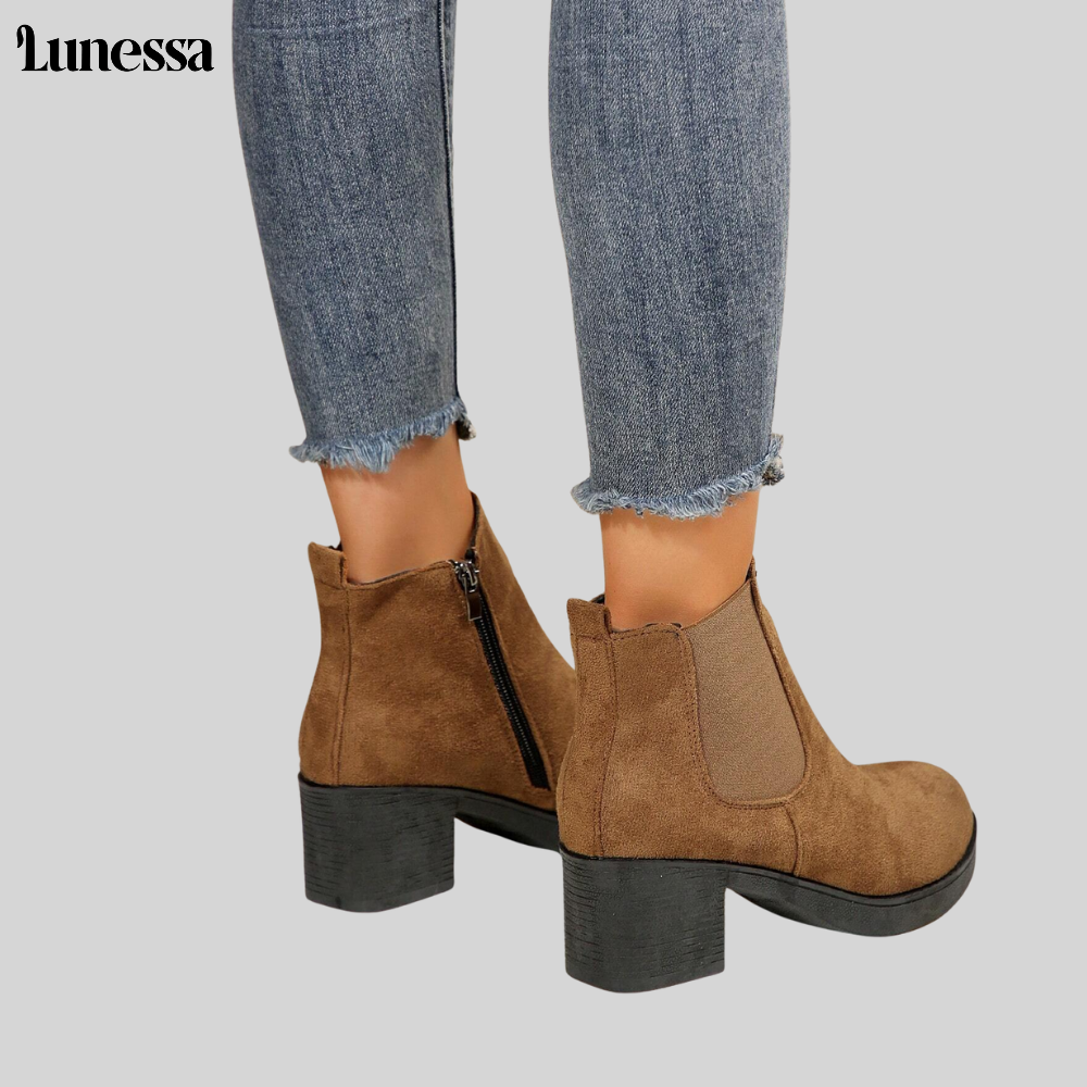 Lunessa ™ Milano Chunky Boots - Stil & Komfort Vereint