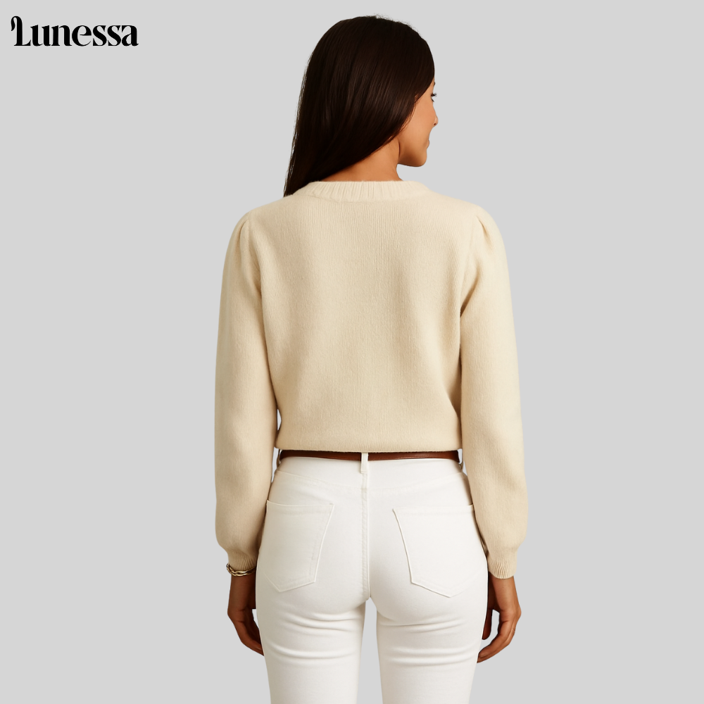 Lunessa ™ Amélie Cardigan - Eleganz Für Alltag & Büro