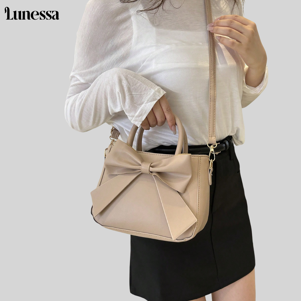 LUNESSA ™ Bella Schleifen-Handtasche - Féminine Eleganz Neu Dériert