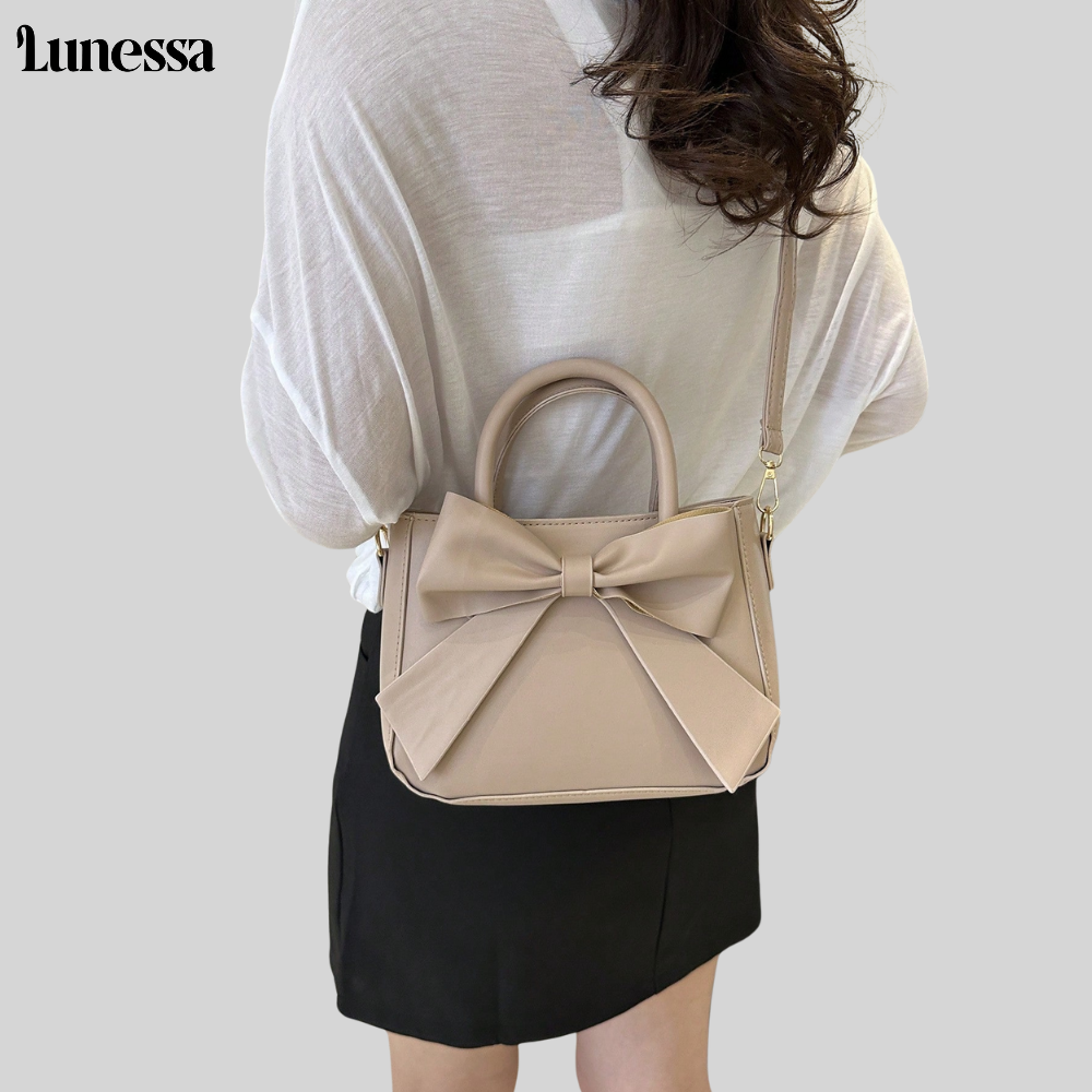 LUNESSA ™ Bella Schleifen-Handtasche - Féminine Eleganz Neu Dériert
