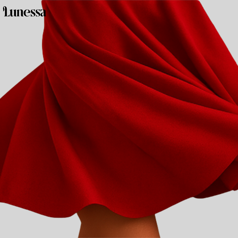 Lunessa ™ Celina Knopf-Strrickkleid