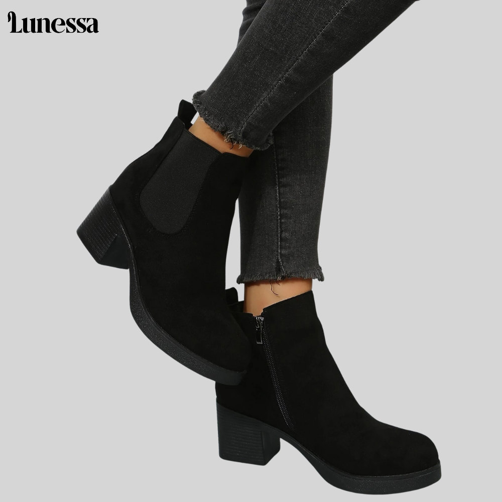 Lunessa ™ Milano Chunky Boots - Stil & Komfort Vereint