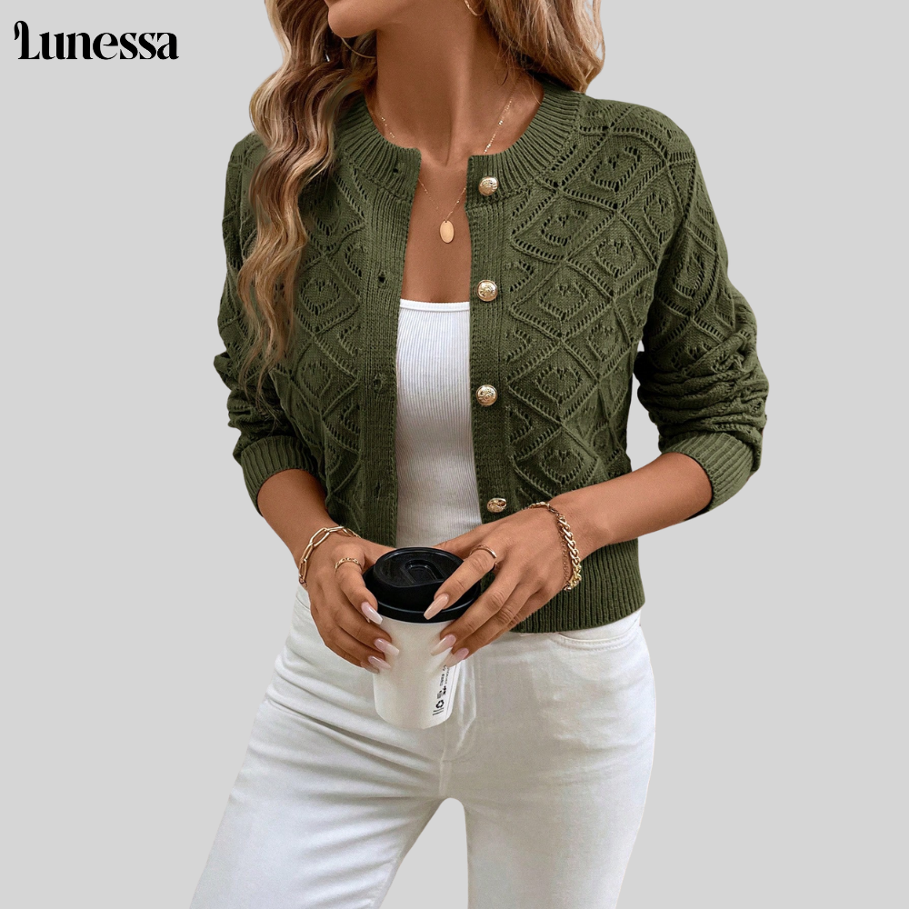 Lunessa ™ Emilia Cardigan - eleganz im detalj