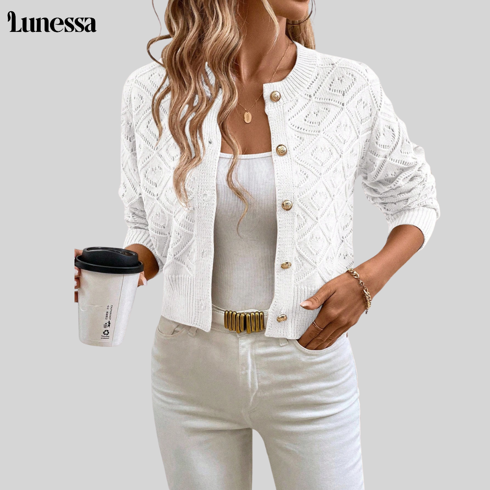 Lunessa ™ Emilia Cardigan - eleganz im detalj