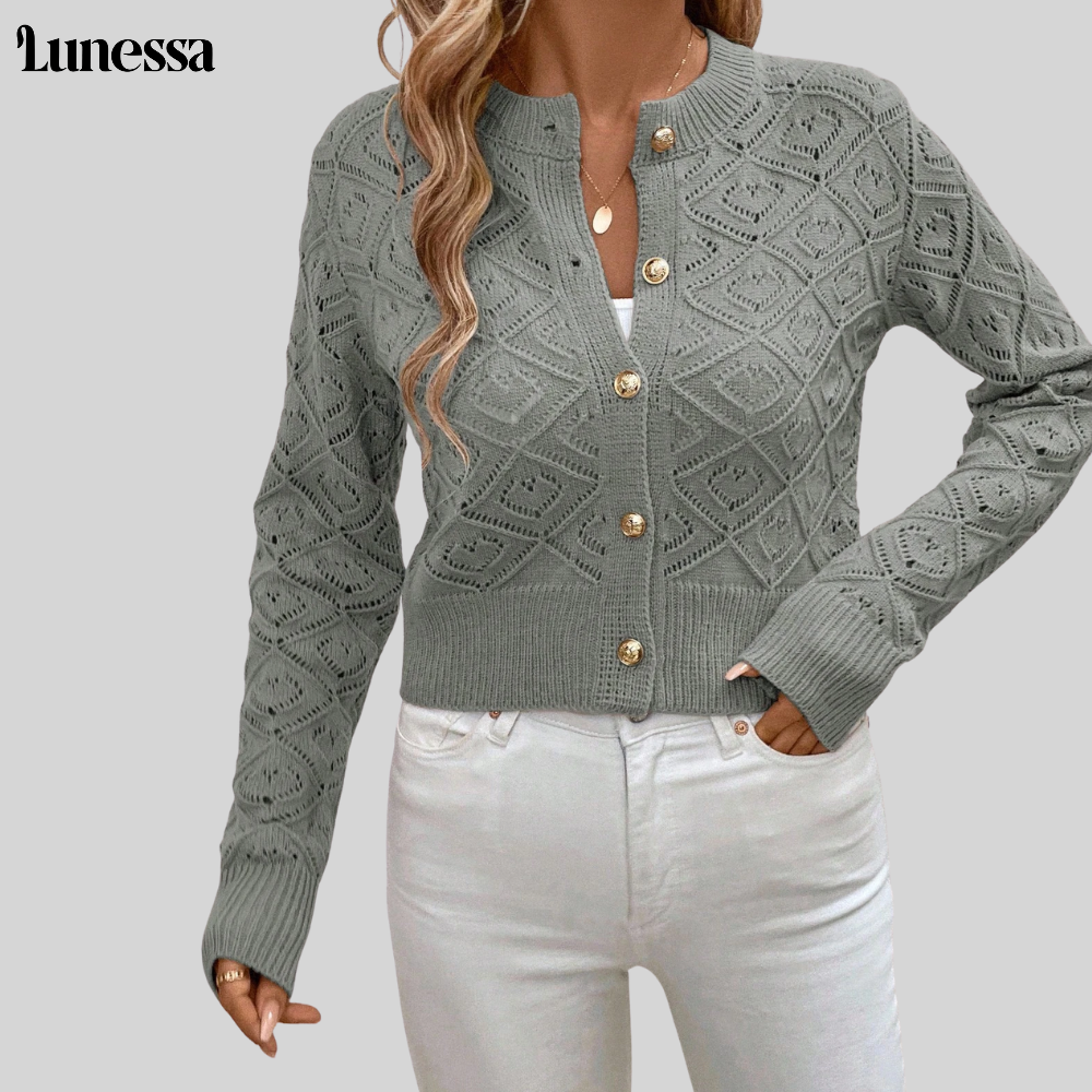 Lunessa ™ Emilia Cardigan - eleganz im detalj