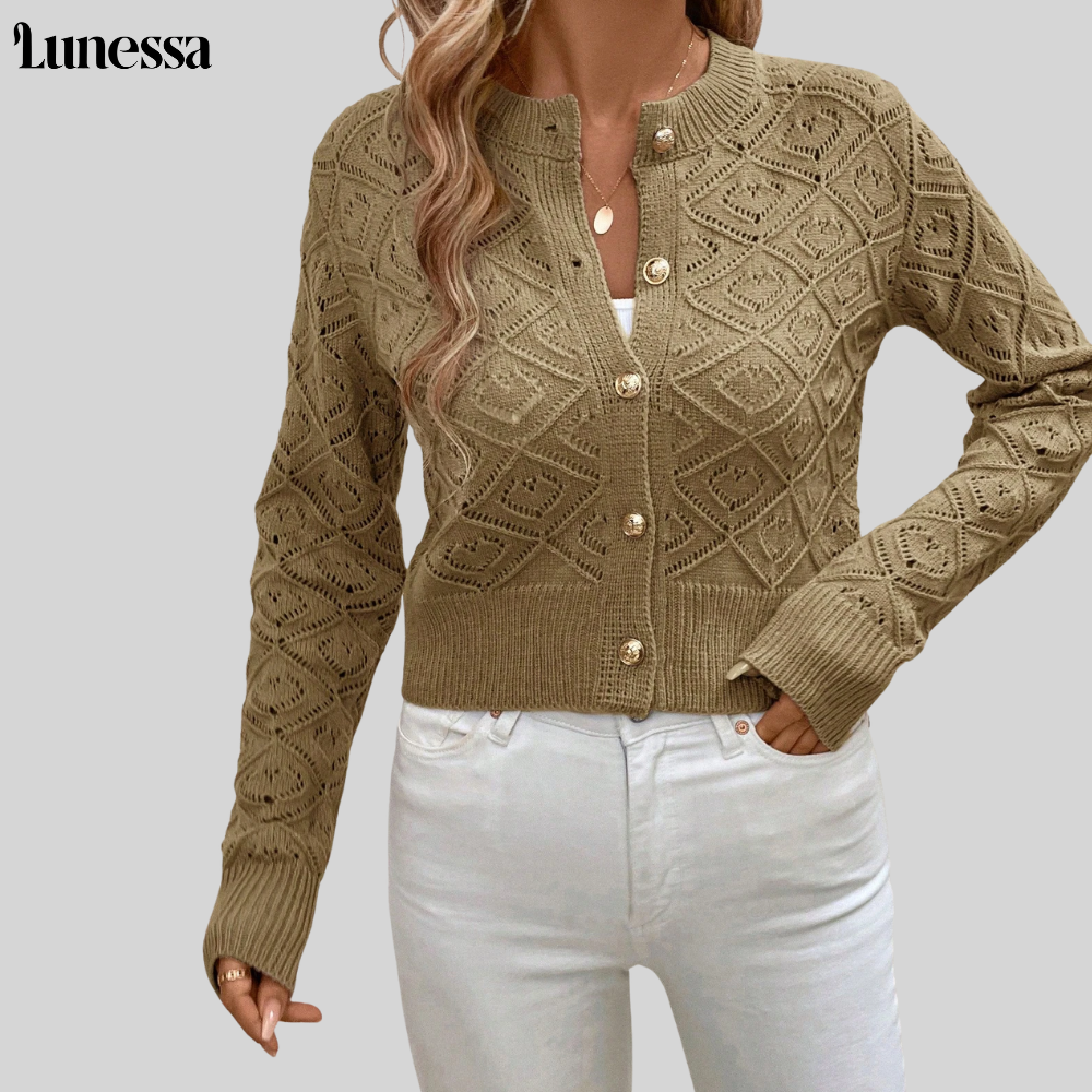Lunessa ™ Emilia Cardigan - eleganz im detalj