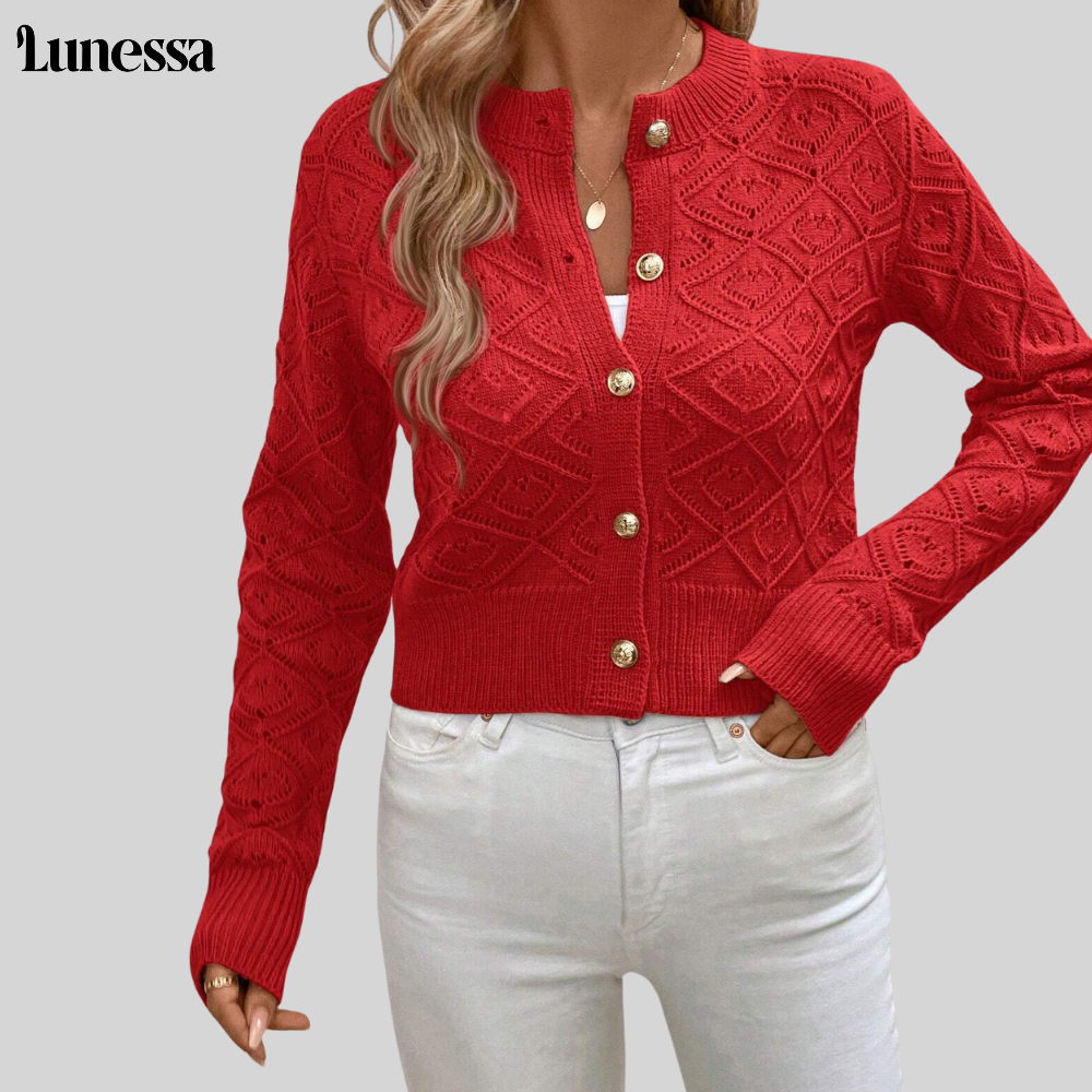 Lunessa ™ Emilia Cardigan - eleganz im detalj