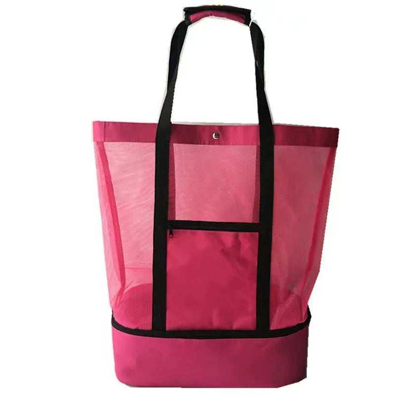 Lunessa ™ Meshcool Strandtasche - 2-en-1 mit kühlfach