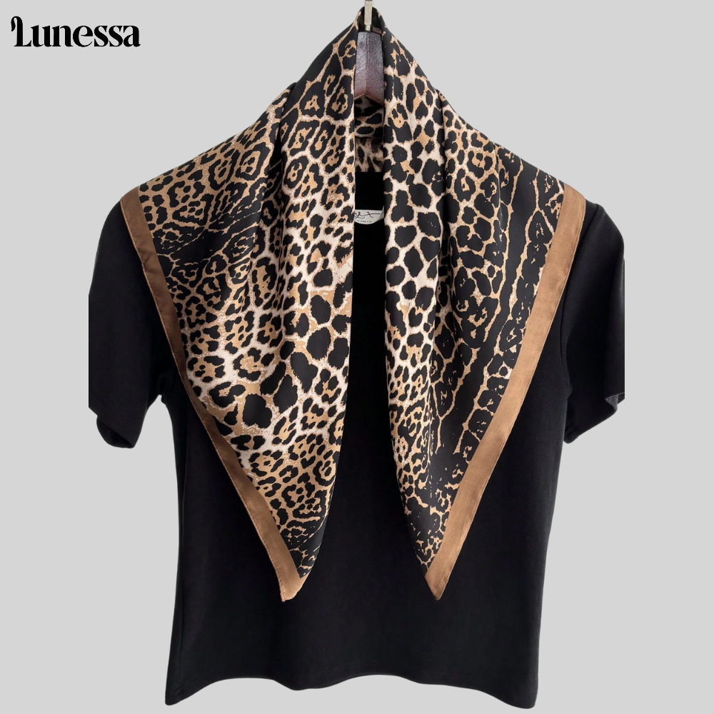 Lunessa ™ Seiden-Printchal - Vielseitige Eleganz Für Jeden Anlass