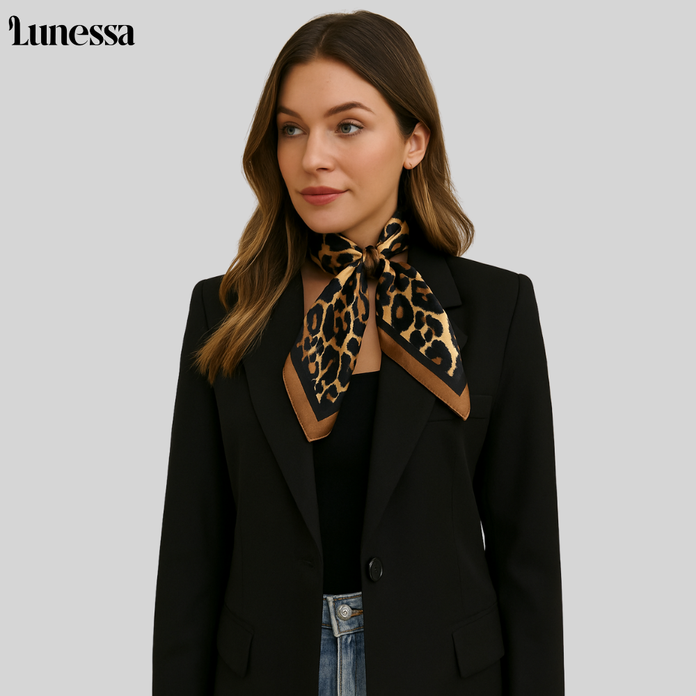 Lunessa ™ Seiden-Printchal - Vielseitige Eleganz Für Jeden Anlass