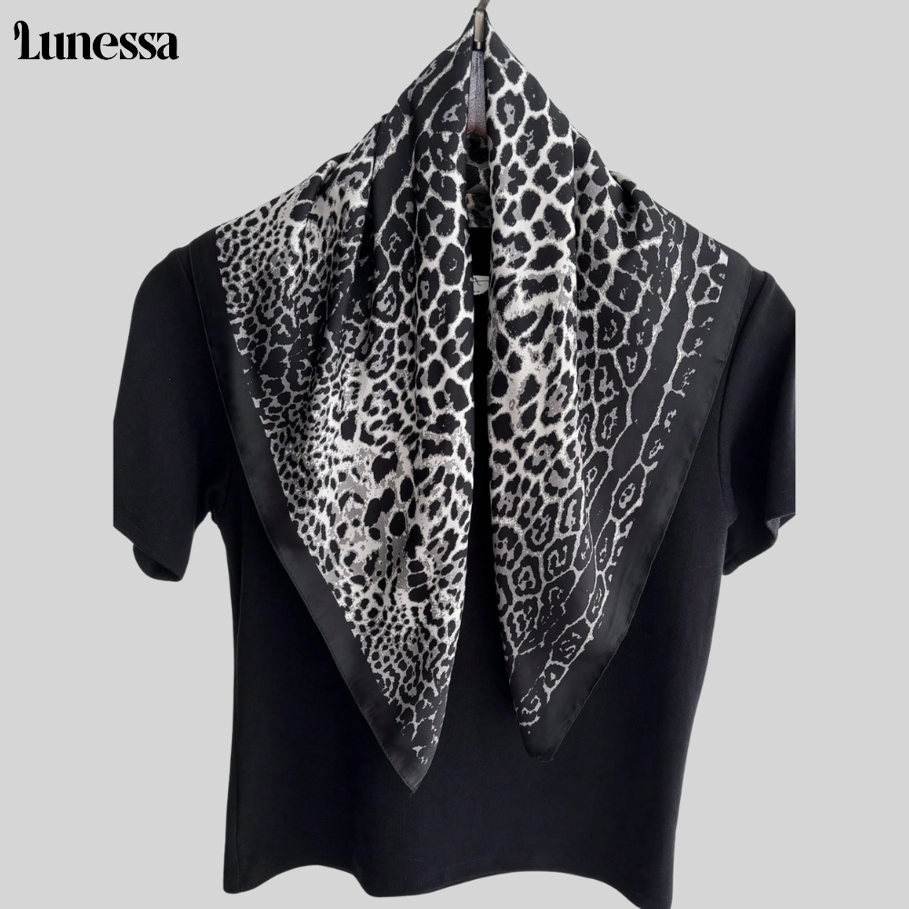 Lunessa ™ Seiden-Printchal - Vielseitige Eleganz Für Jeden Anlass