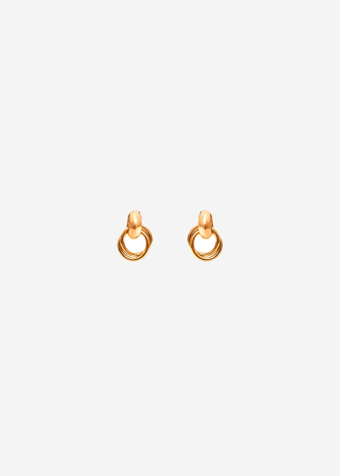 Runde ohrstecker - or