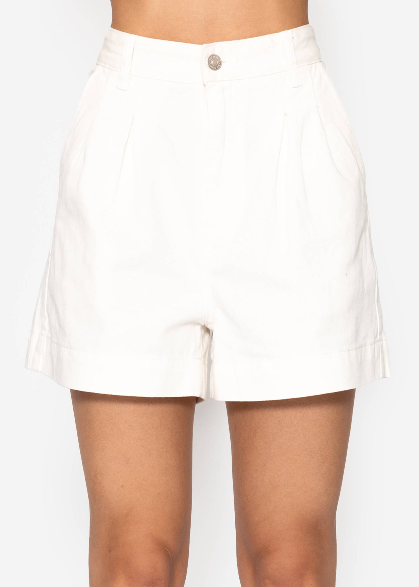 Weite jeans jeans shorts - offwhite