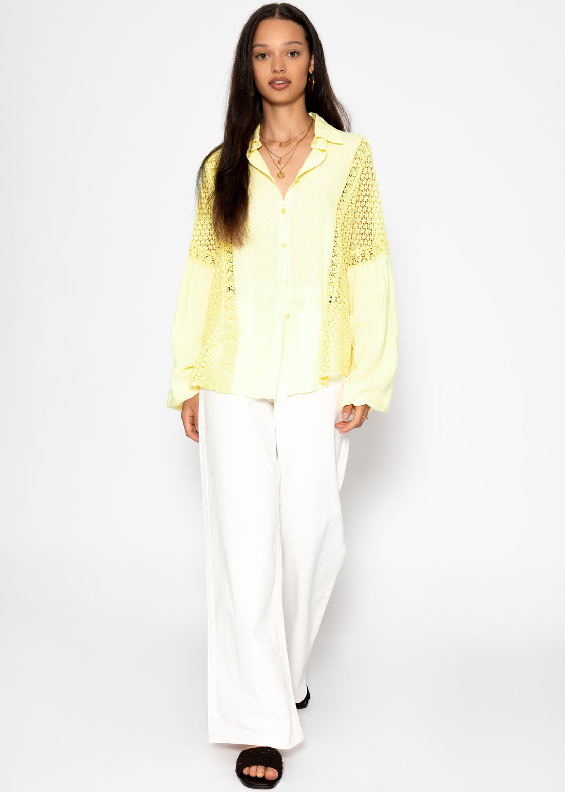 Breda ben jeans mit hohem bund - offwhite